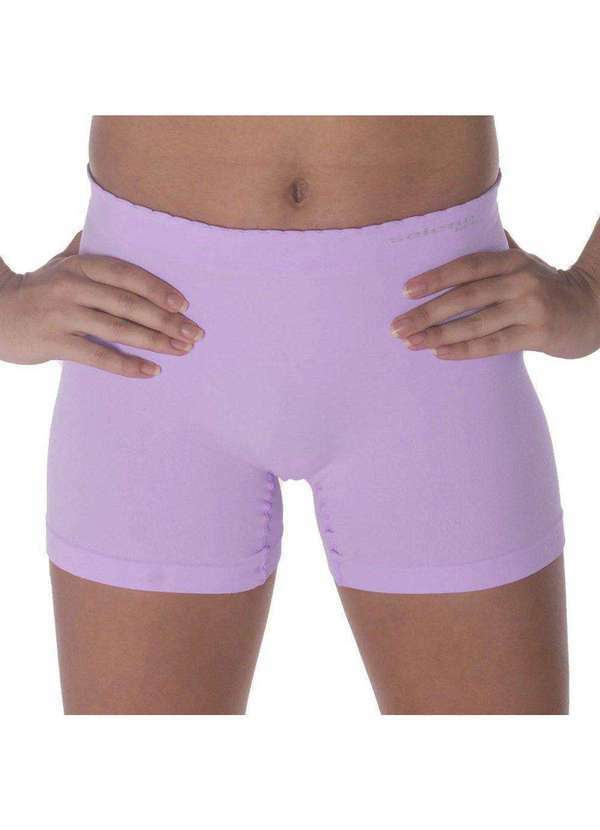 Selene - Calcinha Boxer Selene sem Costura Infantil Rosa