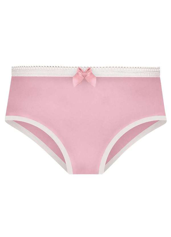 Selene - Kit 2 Calcinhas Selene Algodão Infantil Rosa 2