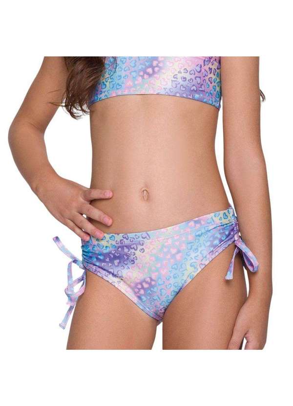 Selene - Calcinha Biquíni Selene com Amarração Juvenil Roxo