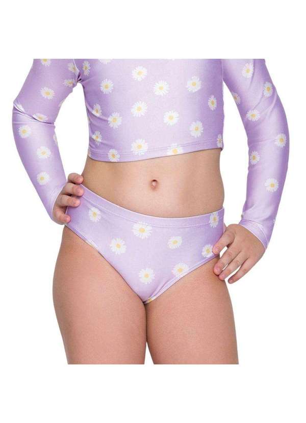 Selene - Calcinha Biquíni Selene Praia Juvenil Roxo