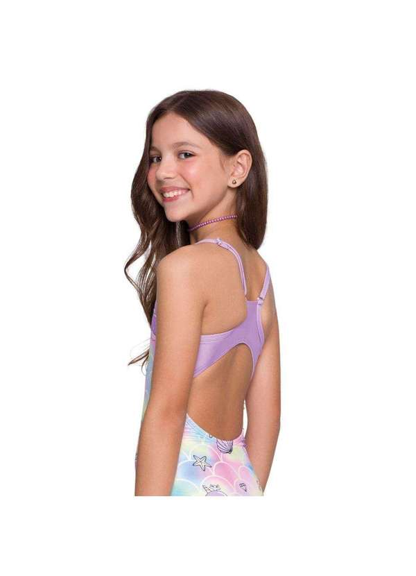 Selene - Maiô Selene Alcinha Regulável Infantil Roxo 2