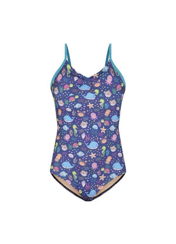 Selene - Maiô Selene Alcinha Regulável Infantil Azul