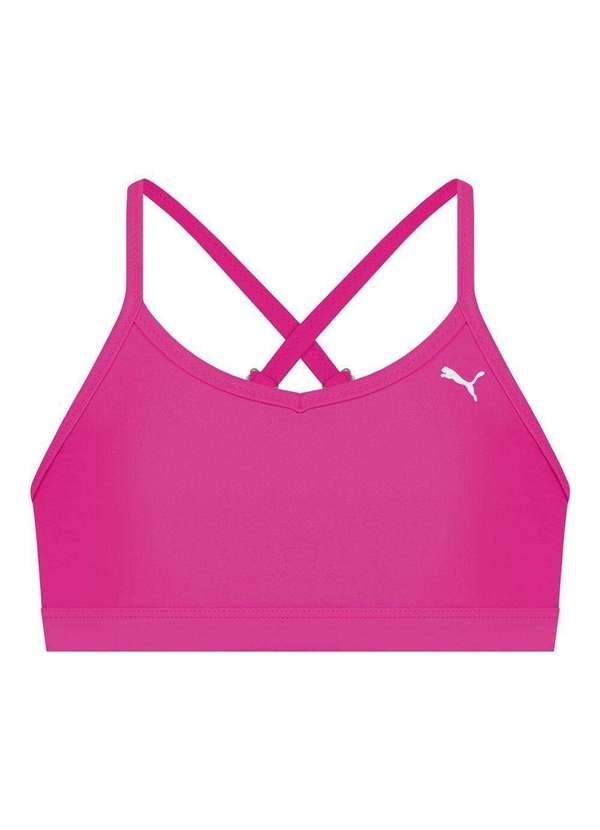 Puma - Top Biquíni Puma Básico Juvenil Rosa
