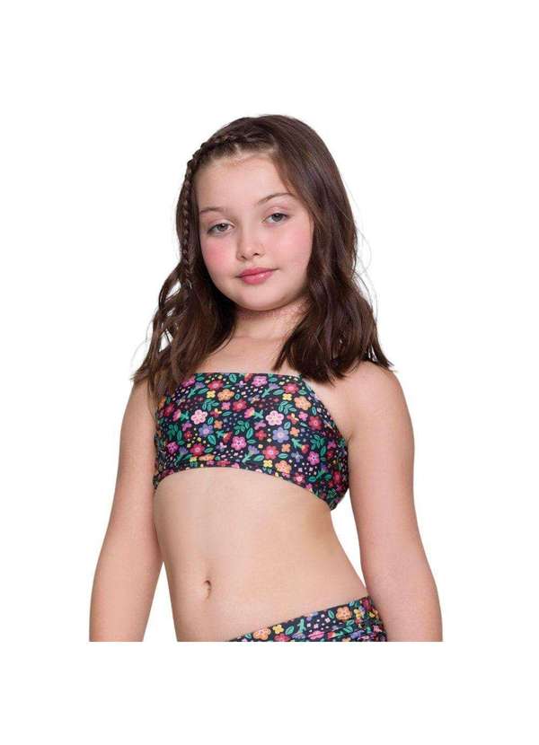 Selene - Top Biquíni Selene Alcinha Infantil Azul