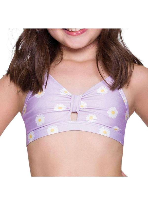Selene - Top Biquíni Selene Praia Juvenil Roxo 2