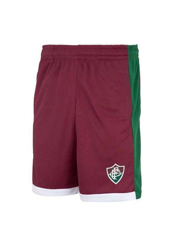 Braziline - Bermuda Braziline Fluminense Concept Infantil Vermelho