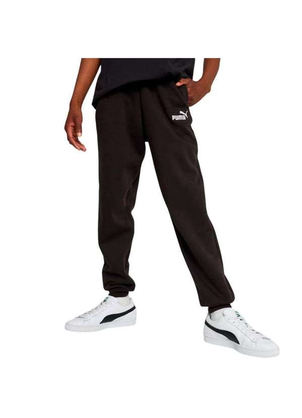 Puma - Calça Puma Essentials No. 1 Logo Juvenil Preto