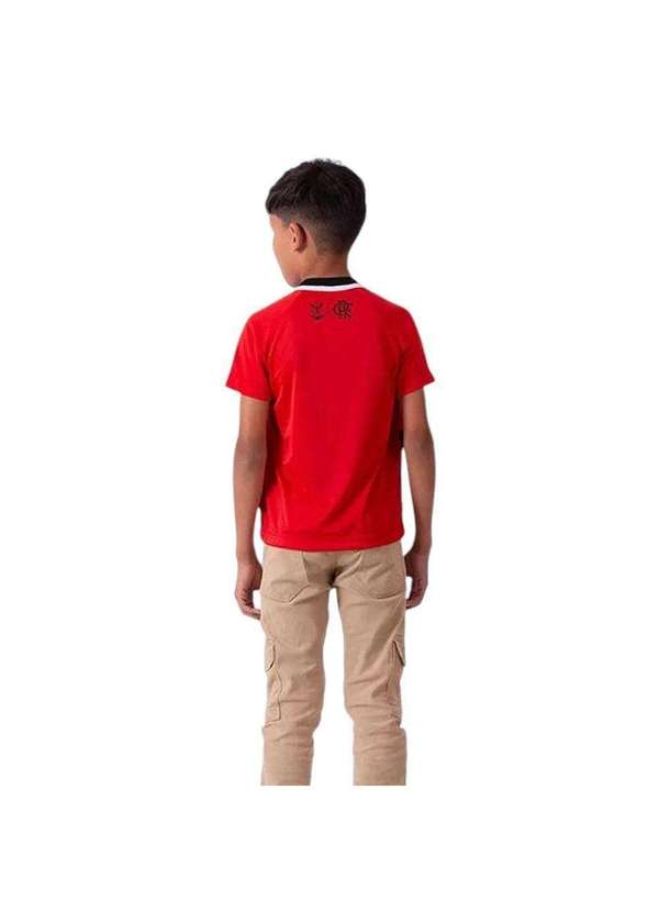 Braziline - Camisa Braziline Flamengo Manto Juvenil Preto 2