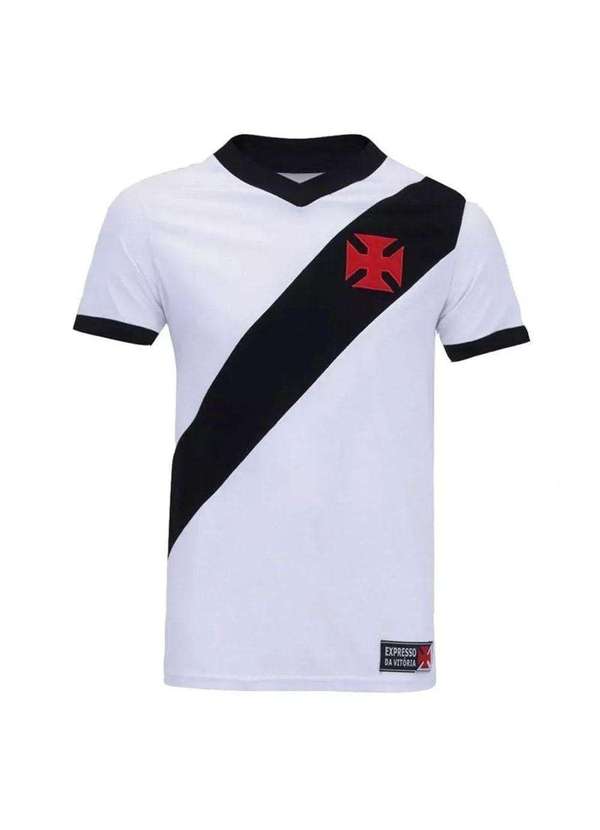 Braziline - Camisa Braziline Vasco da Gama Expresso Infantil Branco