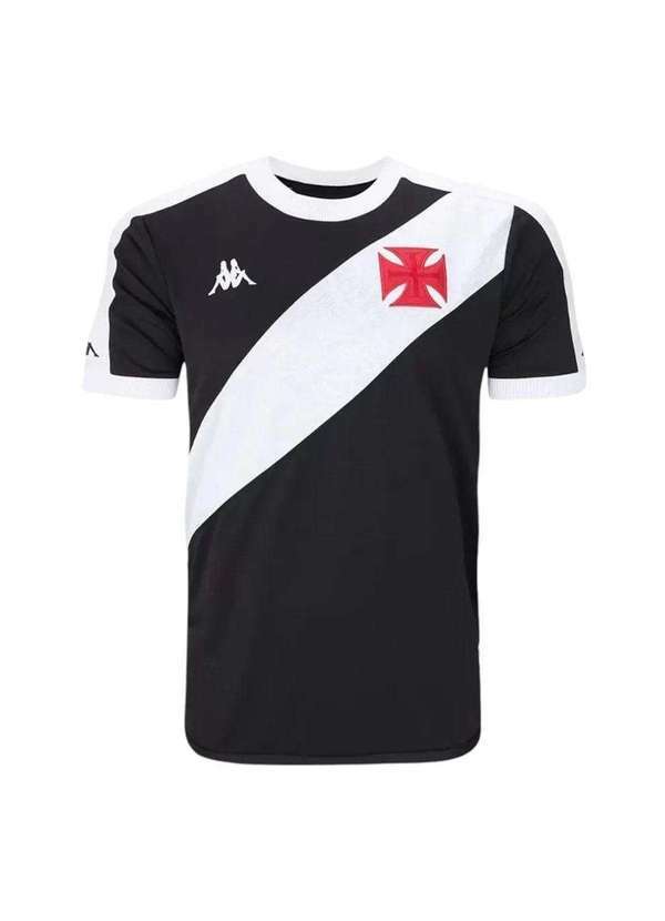 Kappa - Camisa Kappa Vasco da Gama I 2024/25 Juvenil Preto