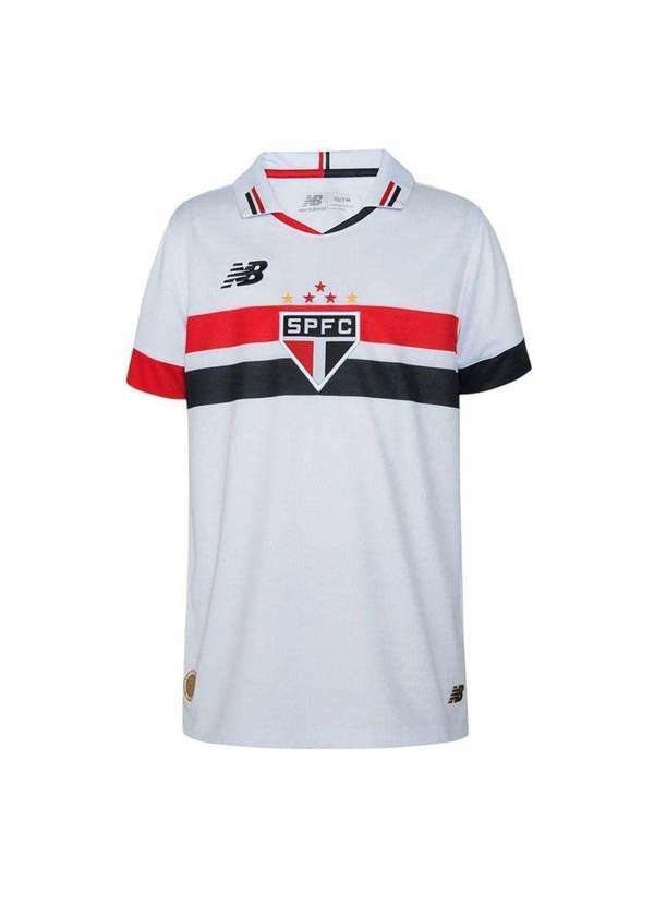 New Balance - Camisa New Balance São Paulo Torcedor 2024/25 Juvenil Branco
