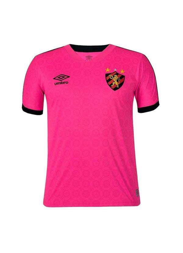 Umbro - Camisa Umbro Sport Outubro Rosa 2023/24 Infantil Rosa
