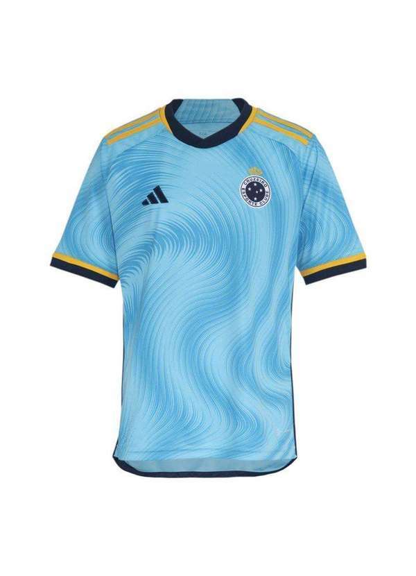 Adidas - Camisa Adidas Cruzeiro Iii 2023/24 Infantil Azul
