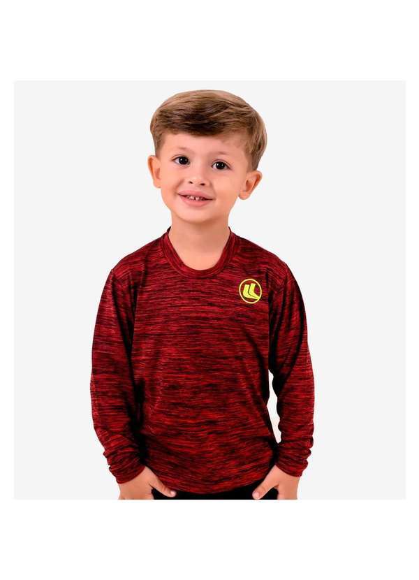 Esporte Legal - Camisa Esporte Legal Plank Infantil Masculina Vermelho