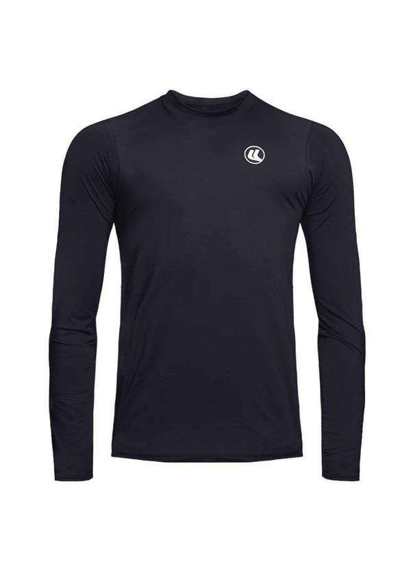 Esporte Legal - Camisa Térmica Esporte Legal Uv50 Manga Longa Infantil Preto