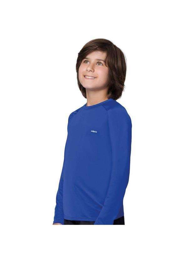 Selene - Camisa Térmica Selene Proteção Uv50 Infantil Azul