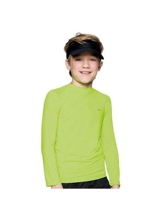 Selene - Camisa Térmica Selene Proteção Uv50 Juvenil Verde