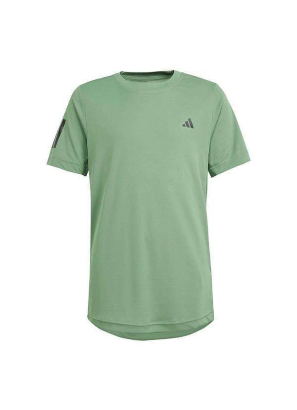 Adidas - Camiseta Adidas Tennis Club 3 Stripes Infantil Verde