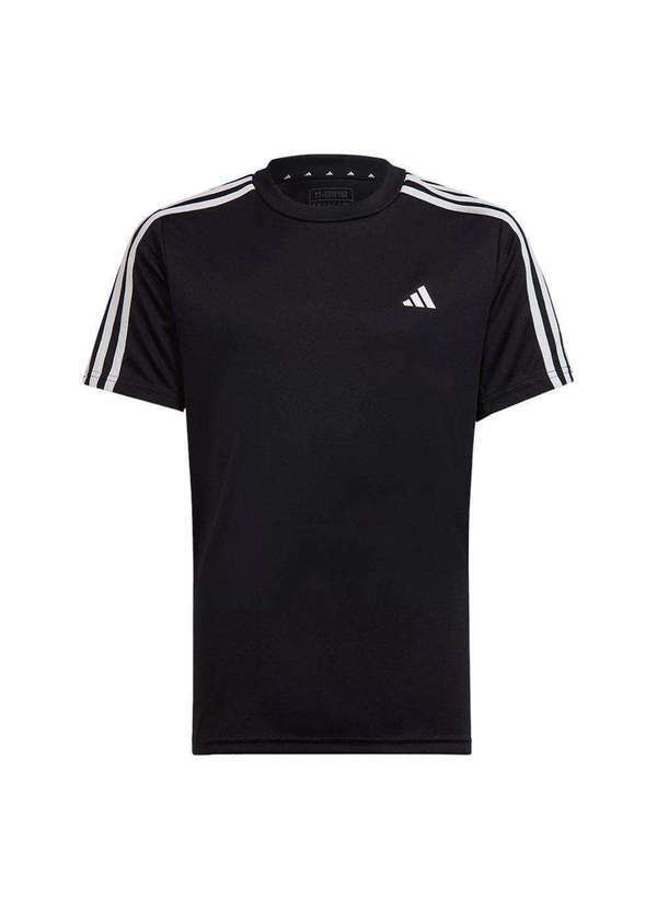Adidas - Camiseta Adidas Train Essential 3-Stripes Infantil Preto