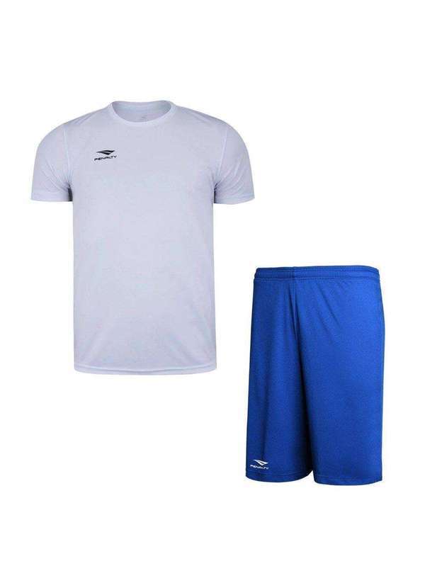Penalty - Conjunto Penalty X Camiseta e Calção Juvenil Azul