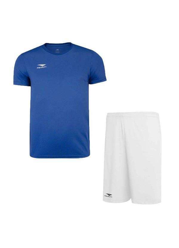 Penalty - Conjunto Penalty X Camiseta e Calção Juvenil Branco
