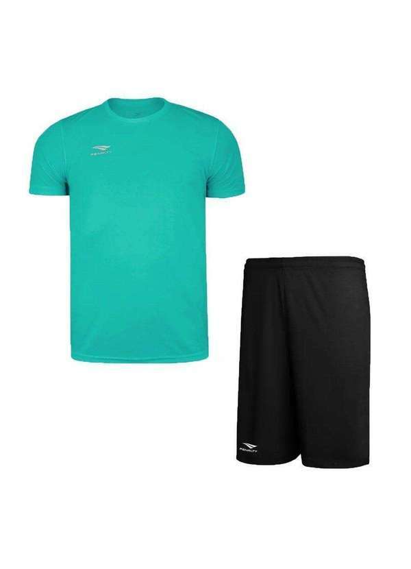 Penalty - Conjunto Penalty X Camiseta e Calção Juvenil Preto
