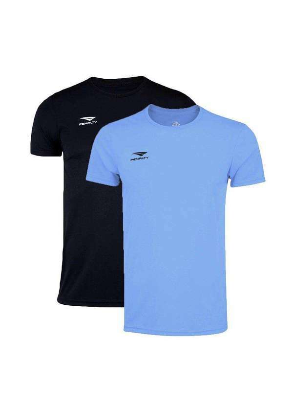 Penalty - Kit 2 Camisetas Penalty X Juvenil Azul