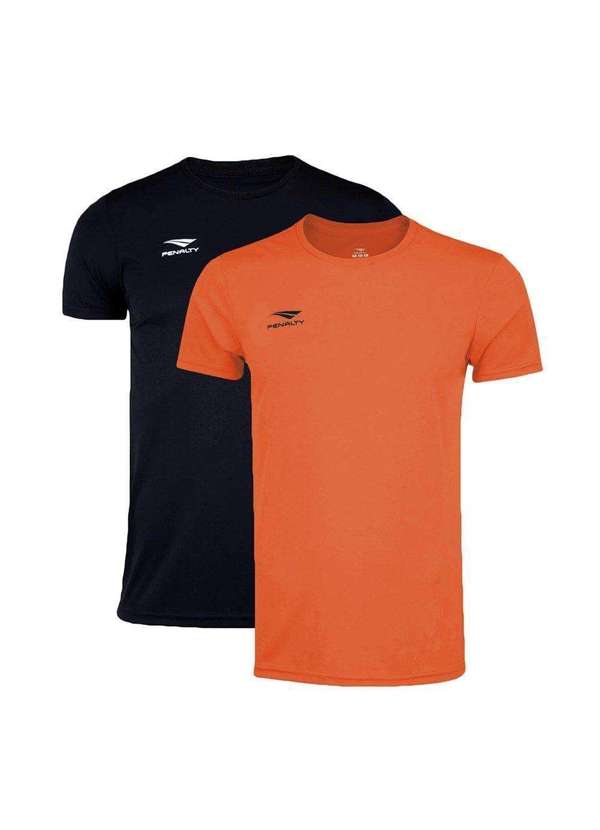 Penalty - Kit 2 Camisetas Penalty X Juvenil Laranja