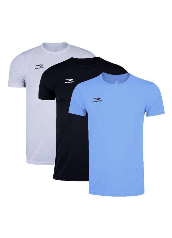 Penalty - Kit 3 Camisetas Penalty X Juvenil Branco