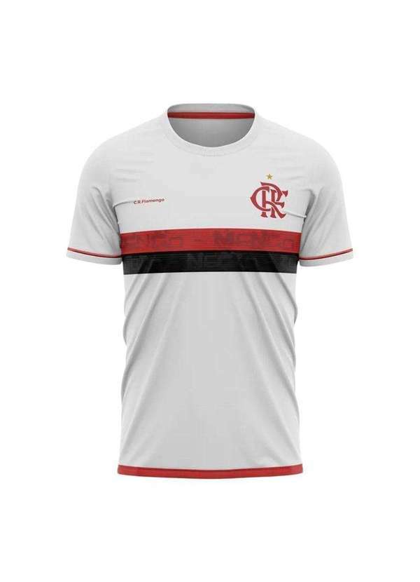 Braziline - Camisa Braziline Flamengo Approval Infantil Branco
