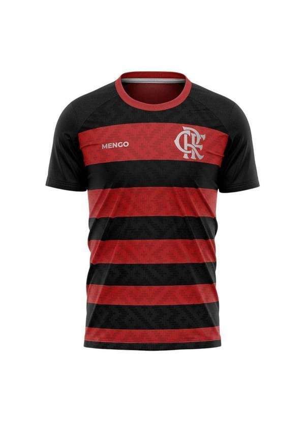 Braziline - Camisa Braziline Flamengo Principia Infantil Vermelho