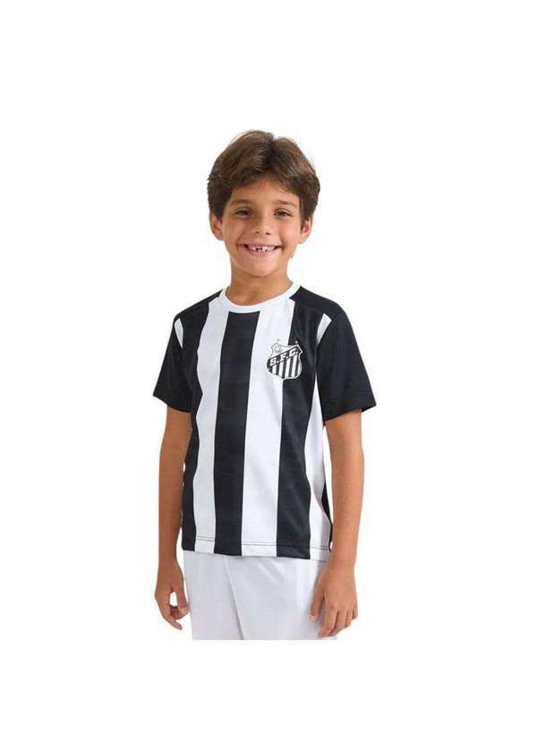 Braziline - Camisa Braziline Santos Matriz Juvenil Preto