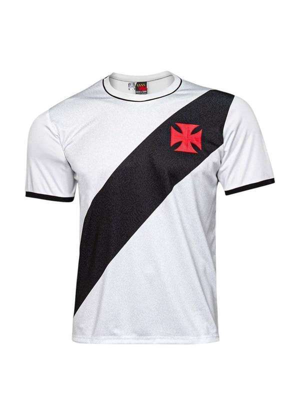 Braziline - Camisa Braziline Vasco da Gama Caravel Infantil Branco