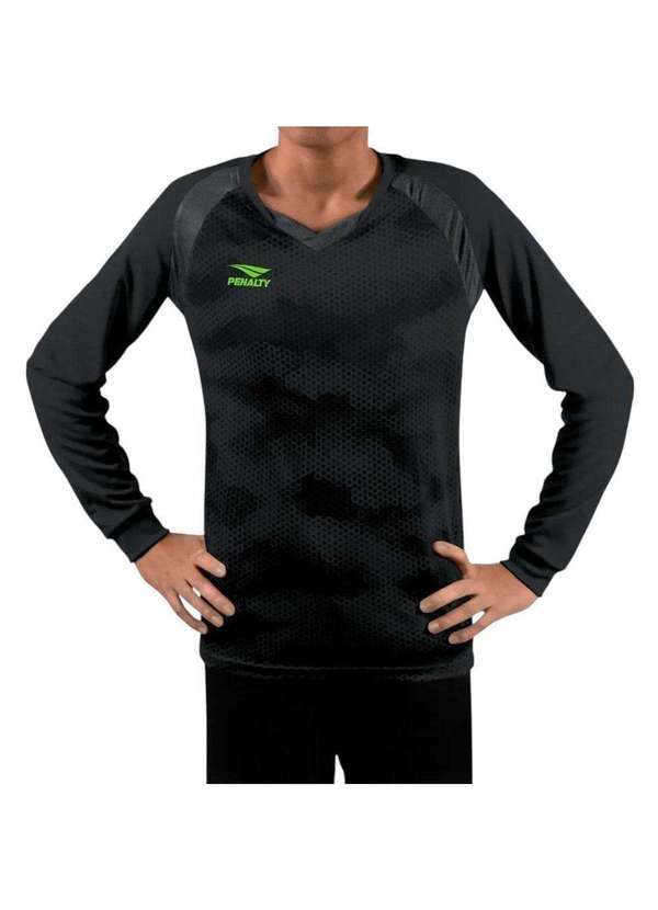 Penalty - Camisa Penalty Goleiro Delta 127 Juvenil Preto