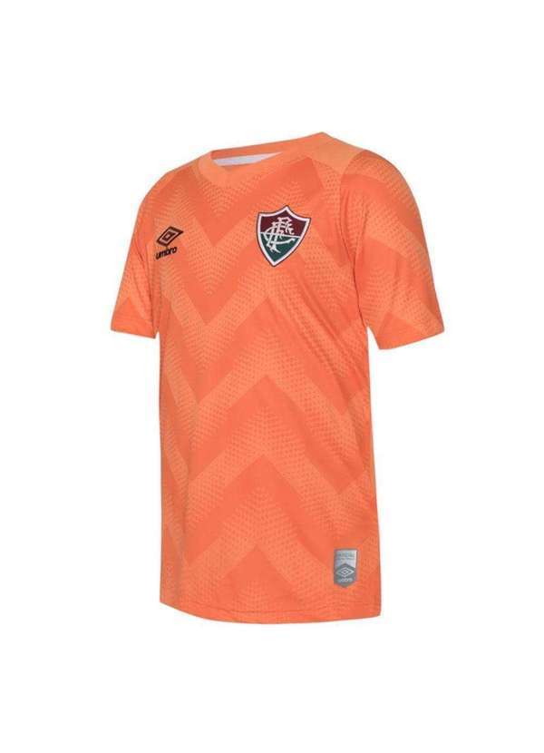 Umbro - Camisa Umbro Fluminense Goleiro 2024/25 Juvenil Laranja 3