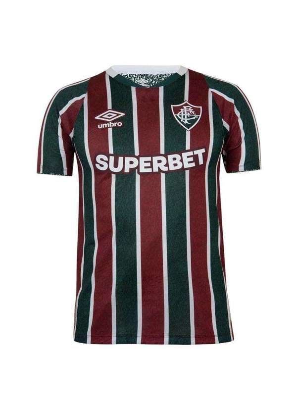 Umbro - Camisa Umbro Fluminense I 2024/25 Infantil Vermelho 1