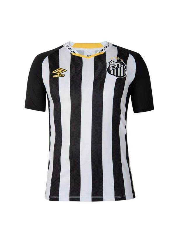 Umbro - Camisa Umbro Santos Ii 2025/26 Juvenil Preto