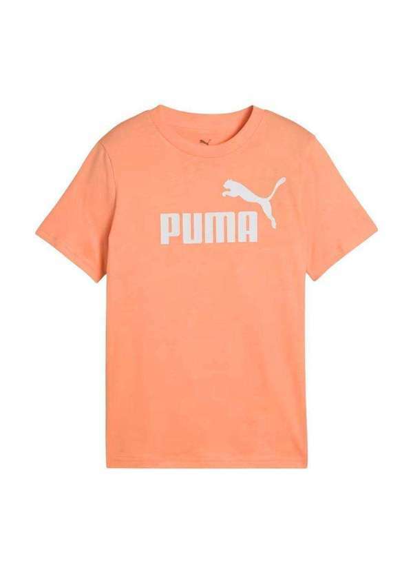 Puma - Camiseta Puma Essentials No. 1 Logo Infantil Rosa