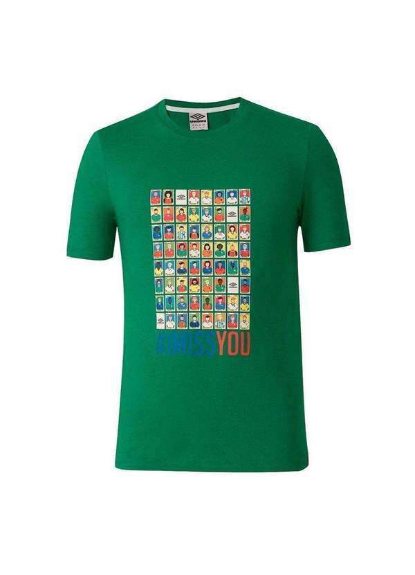 Umbro - Camiseta Umbro X Panini Imissyou Infantil Verde