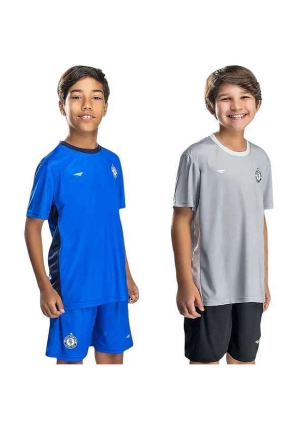 Penalty - Kit 2 Camisetas Penalty Futebol Infantil Azul