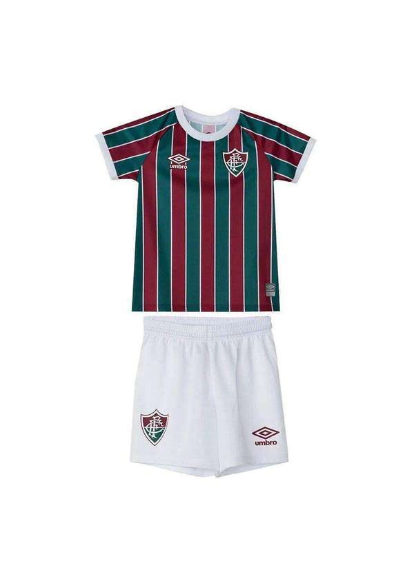 Umbro - Conjunto Umbro Fluminense I 2023/24 Infantil Verde