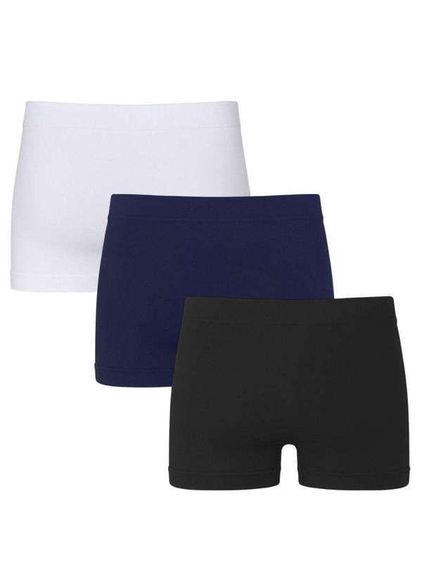 Polo Wear - Kit 3 Cuecas Boxer Polo Wear Basic Infantil Branco 2