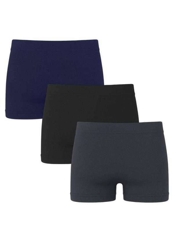 Polo Wear - Kit 3 Cuecas Boxer Polo Wear Basic Infantil Azul 2