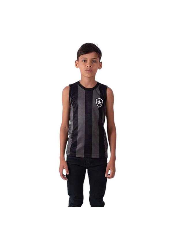 Braziline - Regata Braziline Botafogo Fonte Infantil Cinza