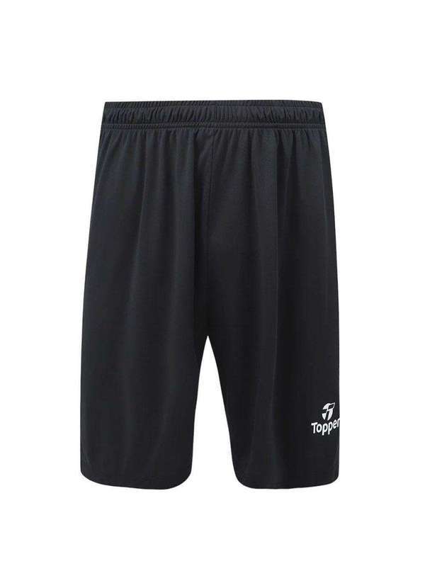 Topper - Calção Topper Classic New Juvenil Preto