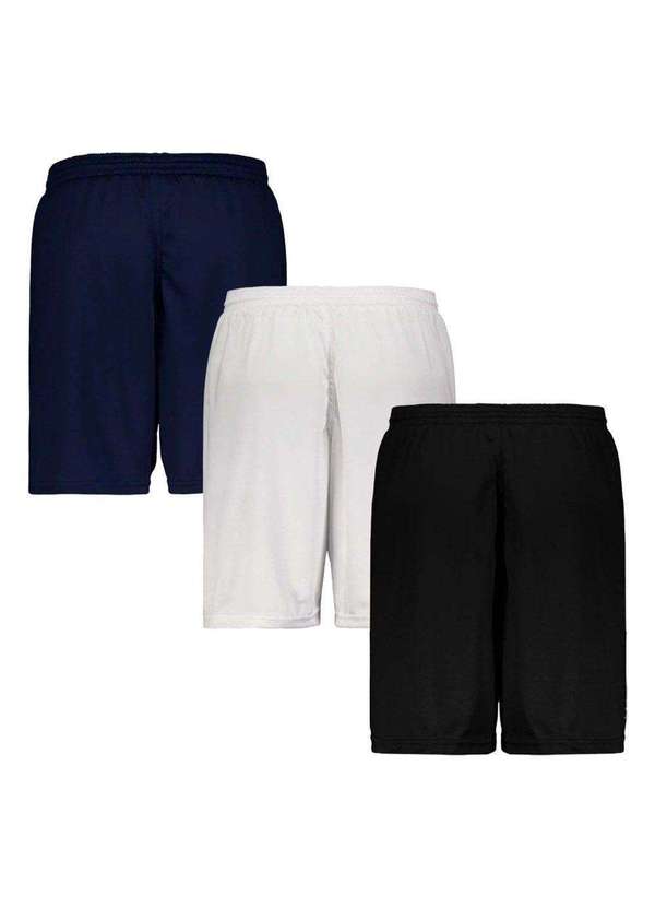 Penalty - Kit 3 Calções Penalty Matís Ix Juvenil Branco 2