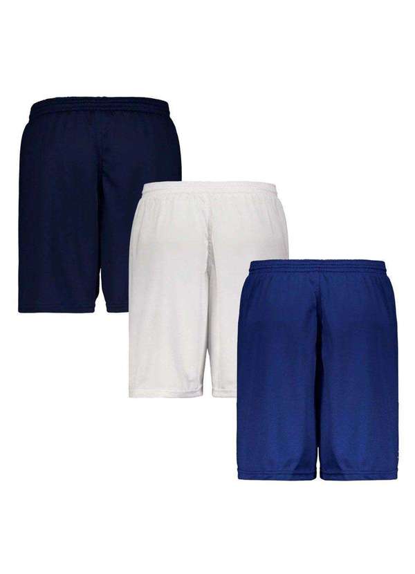 Penalty - Kit 3 Calções Penalty Matís Ix Juvenil Branco 2