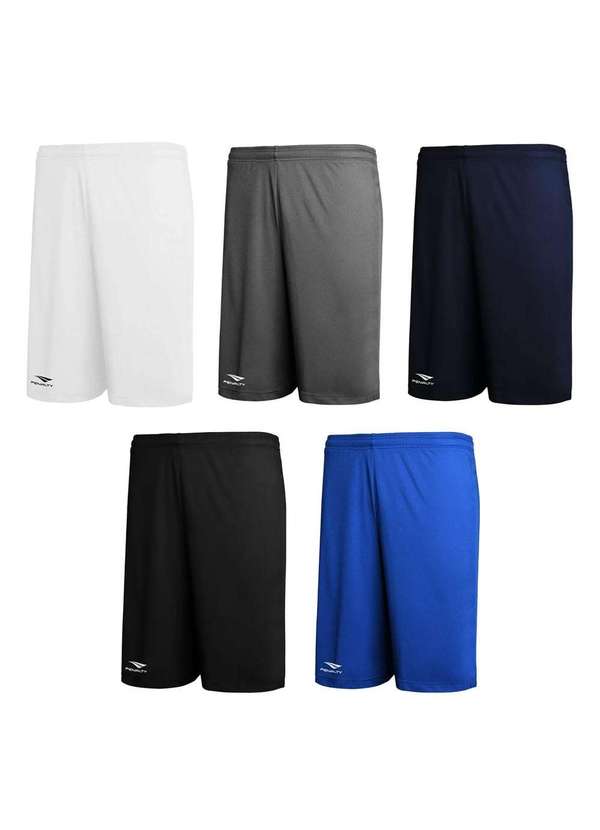 Penalty - Kit 5 Calções Penalty X Juvenil Branco