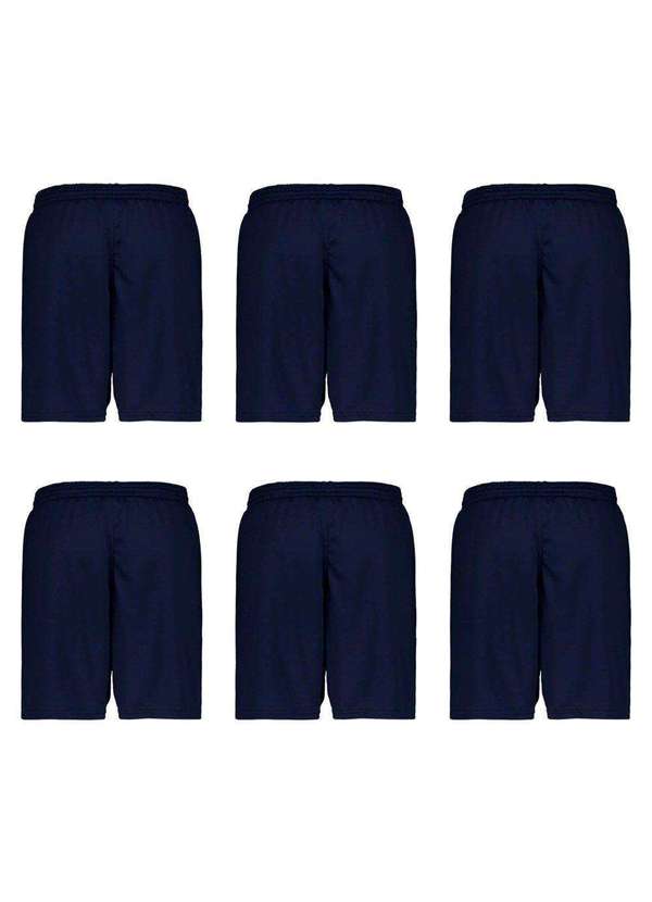 Penalty - Kit 6 Calções Penalty Matís Ix Juvenil Azul 2