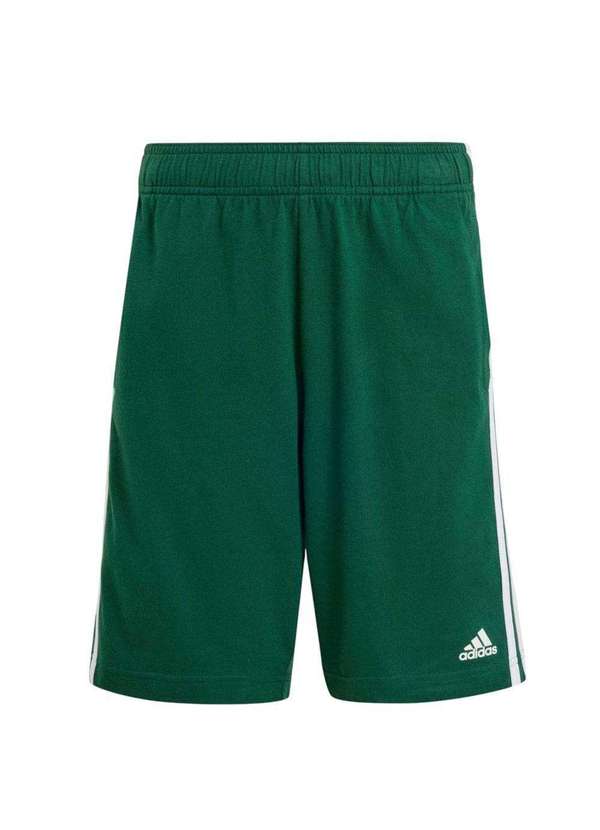 Adidas - Short Adidas Essentials 3 Listras Infantil Verde